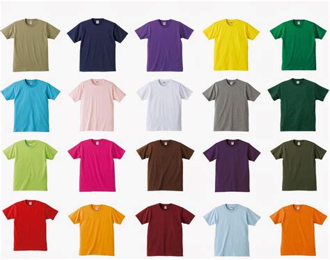 10 Macam Warna Kaos Polos Berkualitas untuk Tampilan Stylish Anda